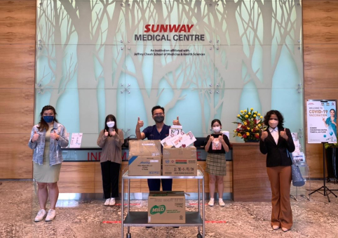 CIMP Supports Sunway Medical Center Frontliners
