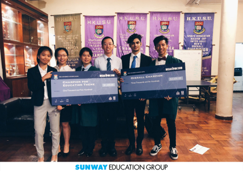 Sunway A-Level student selected to join Decacorn Enterprenuership Bootcamp in Hong Kong