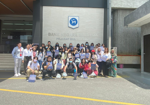Sunway College Kuching field trip to the Bank Negara Malaysia