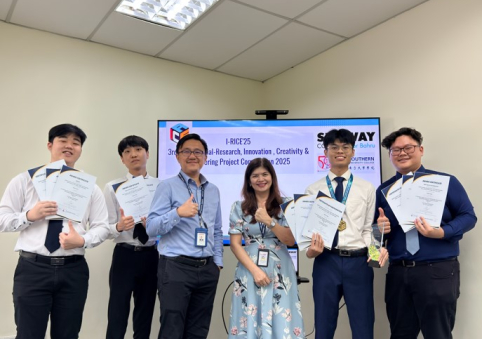 Diploma in Information Technology Students Project “Smart Well” Wins at I-RICE’25