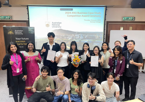 Sunway AUSMAT Lead the Way in ANU Business Case Study Competition