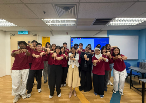 A-Level Students Hosts Media Training Session with Sunway Education Branding & Corporate Communications