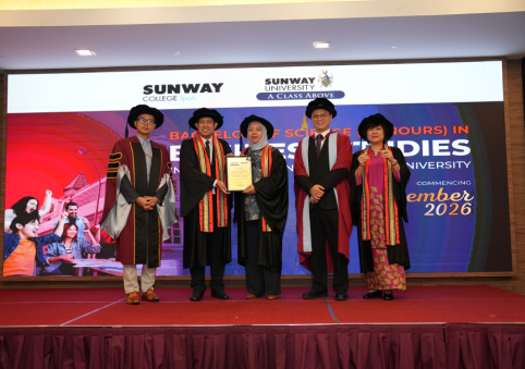 Sunway College Ipoh Celebrates 13th Graduation & Awards Ceremony
