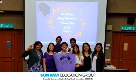 International Women’s Day 2018 by the AUSMAT students of English