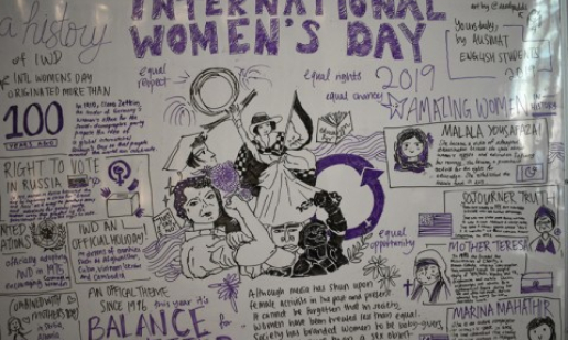 International Women’s Day 2019 by AUSMAT English students