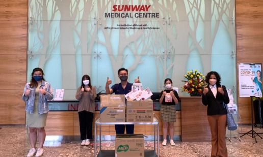 CIMP Supports Sunway Medical Center Frontliners