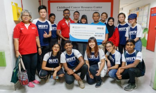 MUFY Donated RM14,500 to Two NGOs