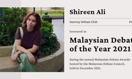 SUNDEC Crowned the Malaysian Debater of the Year