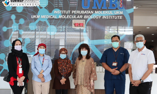 PPEs Sewn by Sunwayians were Handed Over to the Frontliners