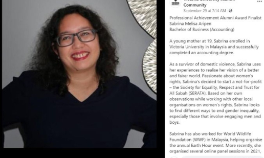 2021 Victoria University’s Alumni Awards Nominee – Sabrina Aripen
