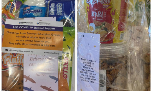 Special Care Packs for Sunway Students