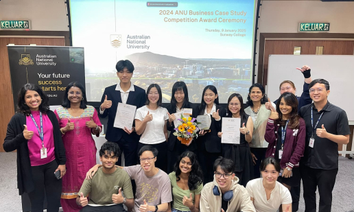 Sunway AUSMAT Lead the Way in ANU Business Case Study Competition