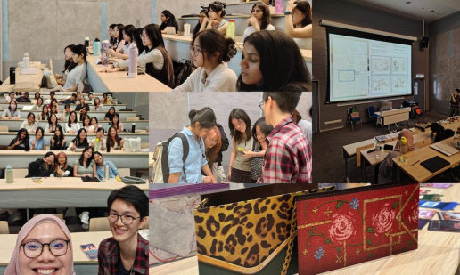 AUSMAT Students Gain Creative Insights from Renowned Illustrator Charis Loke