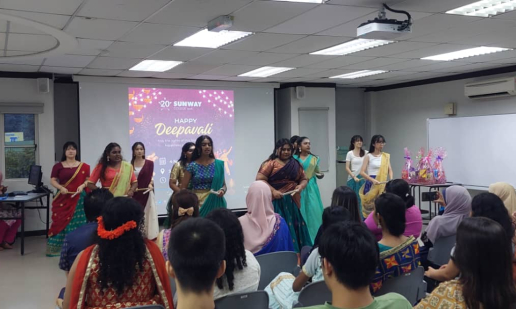 Celebrating the Festival of Lights at Sunway College Ipoh!