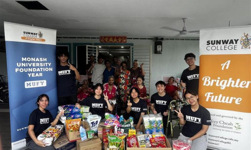 Donations to Sahana Old Folks Home