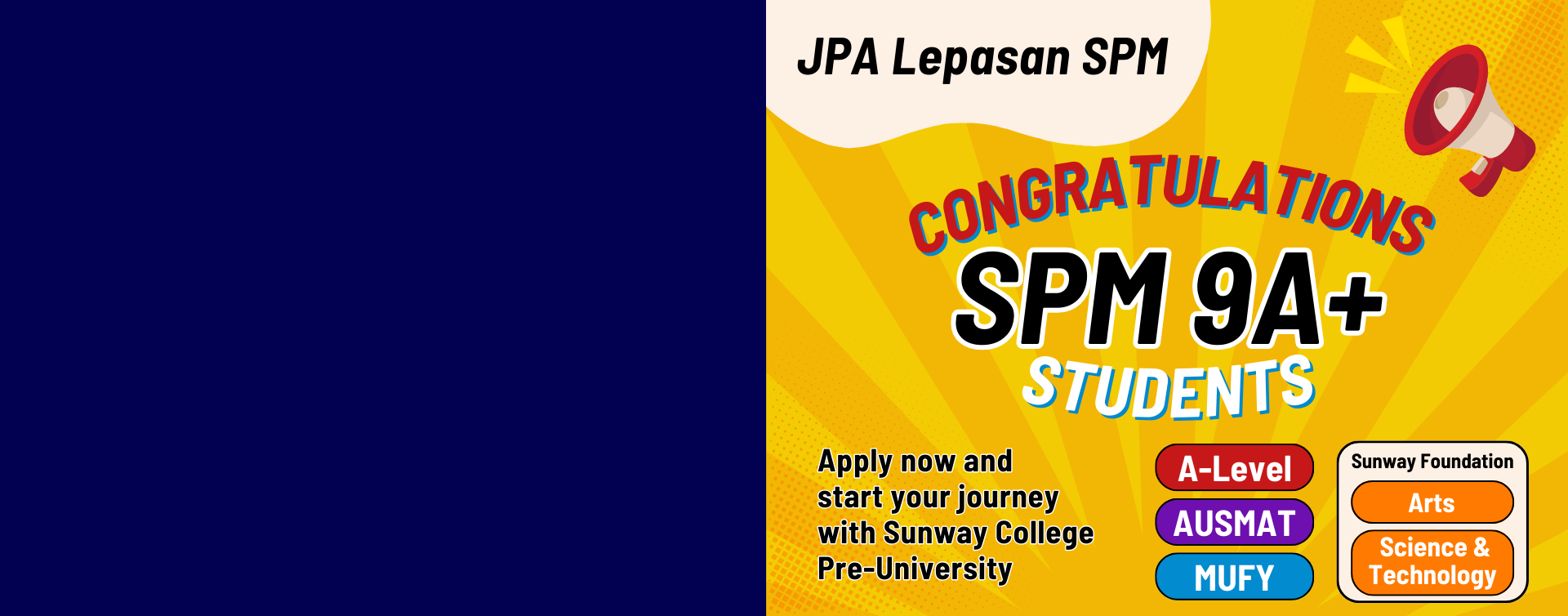 Congrats SPM A+ Students