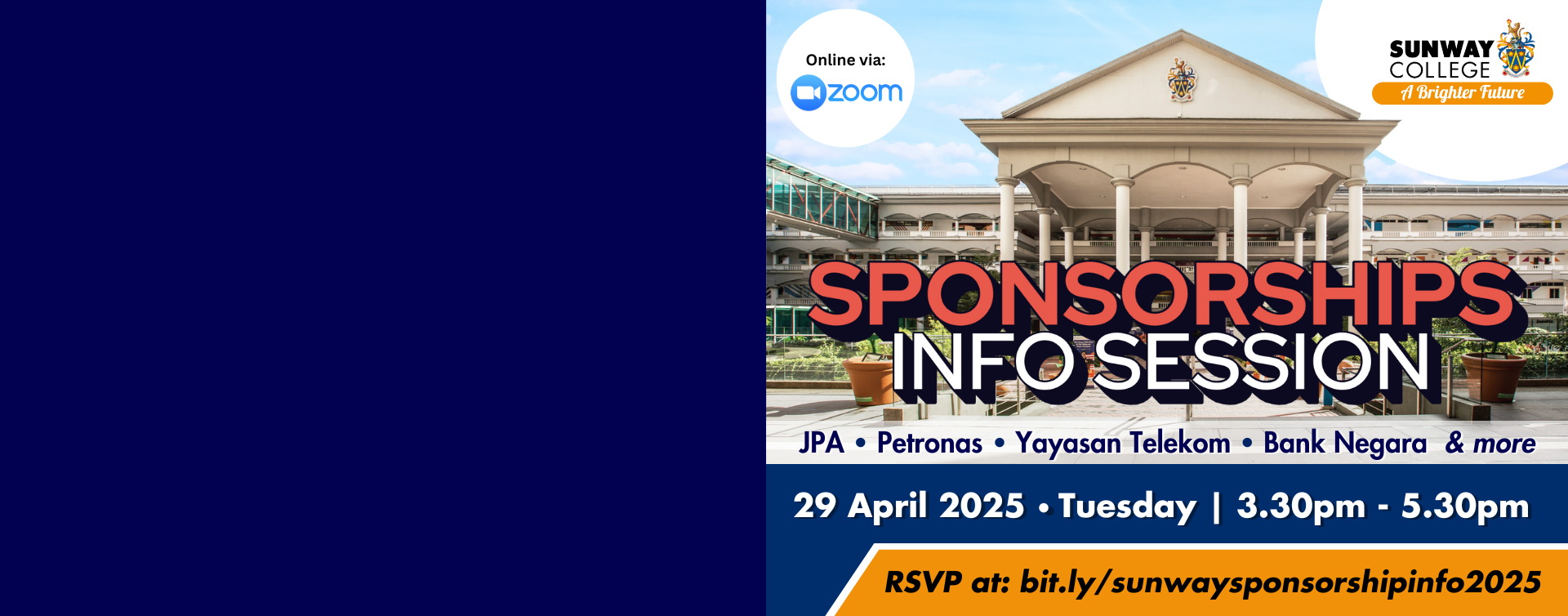 Sponsorship Info Session